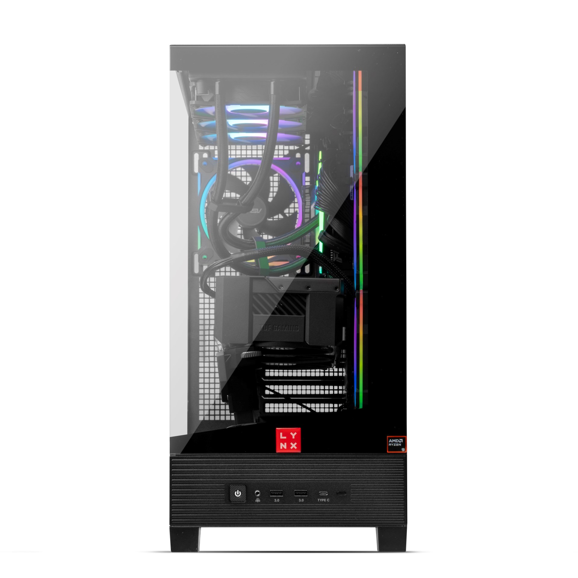 oLYNX Challenger Ryzen 9 9900X3D 64GB 4TB SSD NVMe RTX 5090 32G W11 Home2 