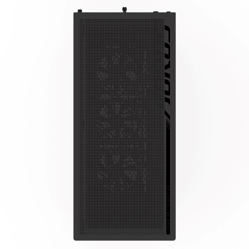 GIGABYTE case GB-AC400G ST,  Mid Tower,  1x USB-C,  2x USB3.0,  Průhledná bočnice,  4x ARGB 120mm Fan,  černá6 