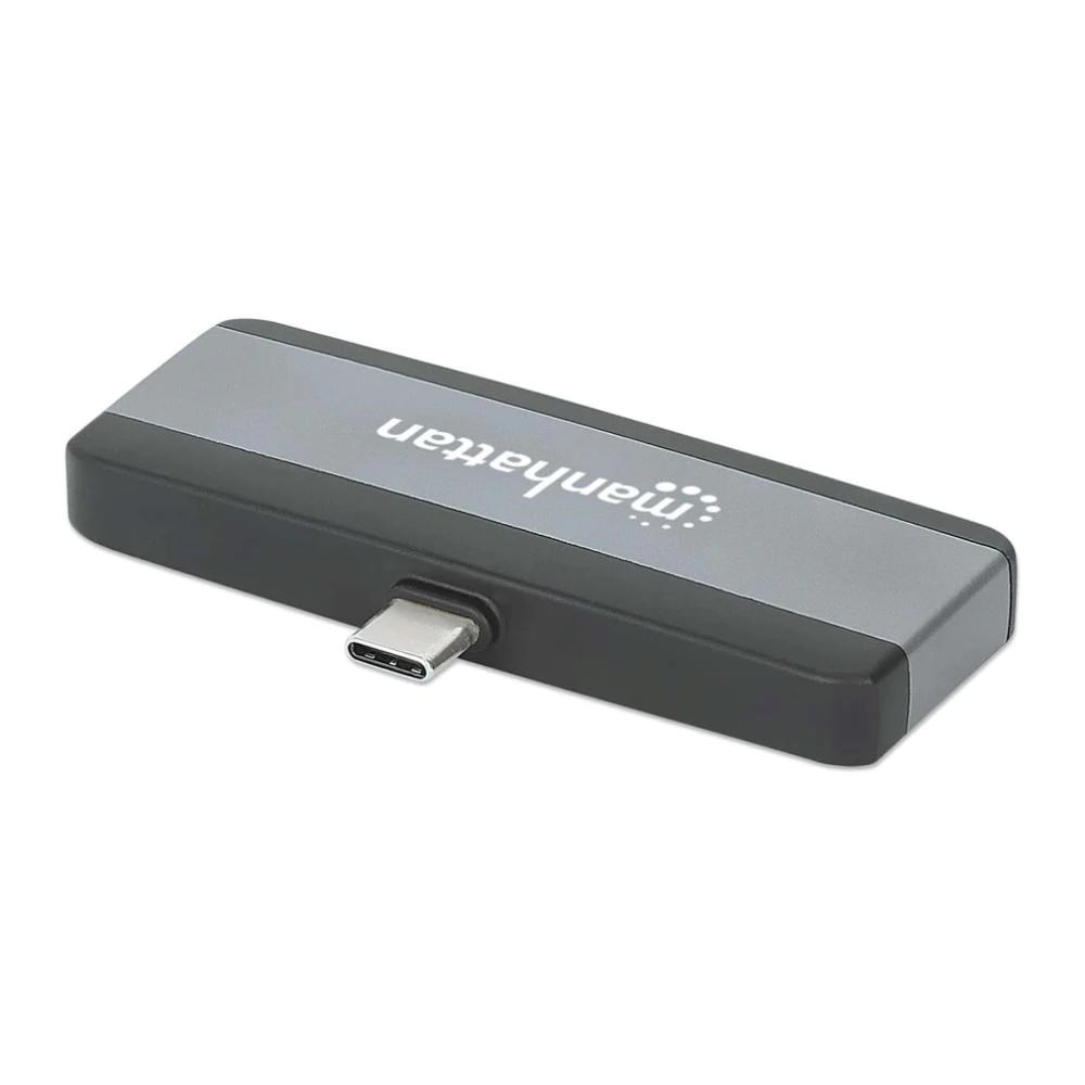 MANHATTAN Dokovací stanice USB-C 4v1, HDMI, USB-C PD 100W, USB-A 3.0, 3.5mm Jack3 