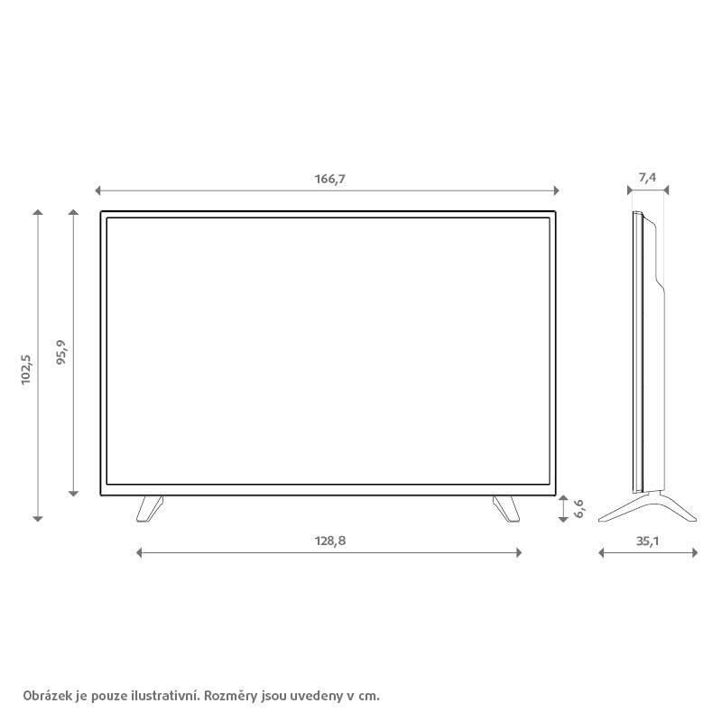 TCL 75V6B 75