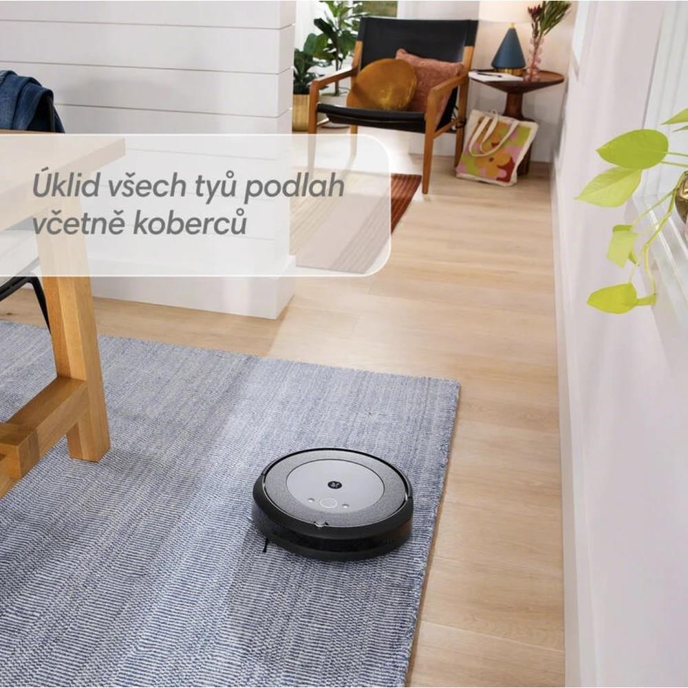 iRobot Roomba Combo i5 (Woven Neutral) šedý7 