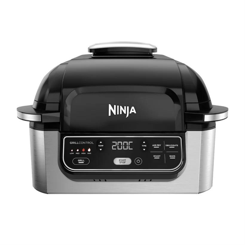 Ninja Foodi Airgrill horkovzdušná fritéza,  1760 W,  gril s cyklonovou technologií,  nepřilnavý povrch,  černá0 