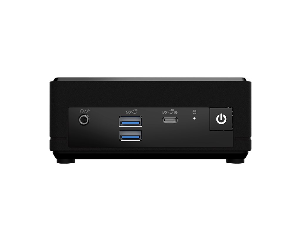 MSI PC Cubi N ADL-221BEU - Intel N100,  1 x SO-DIMM,  1xM.2,  Wifi+BT,  USB,  VESA,  bez OS,  černá0 