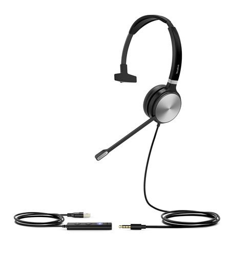 Teams náhlavka UH36 Mono - náhlavka, jednoušna, vr. USB redukcia, 3, 5 mm Jack0 