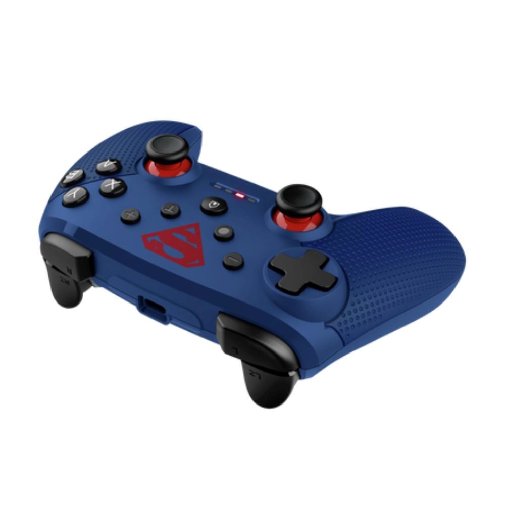 TRUST Gamepad GXT 542SM Muta Superman,  pro Nintendo Switch,  Bluetooth,  modrá3 