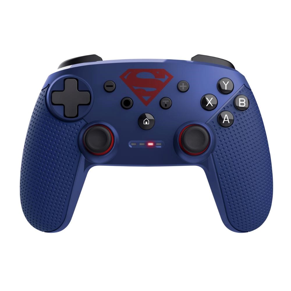 TRUST Gamepad GXT 542SM Muta Superman,  pro Nintendo Switch,  Bluetooth,  modrá1 