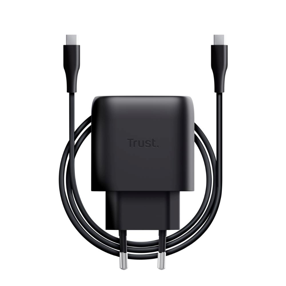 TRUST GaN Nabíječka MAXO 45W,  USB-C,  černá4 