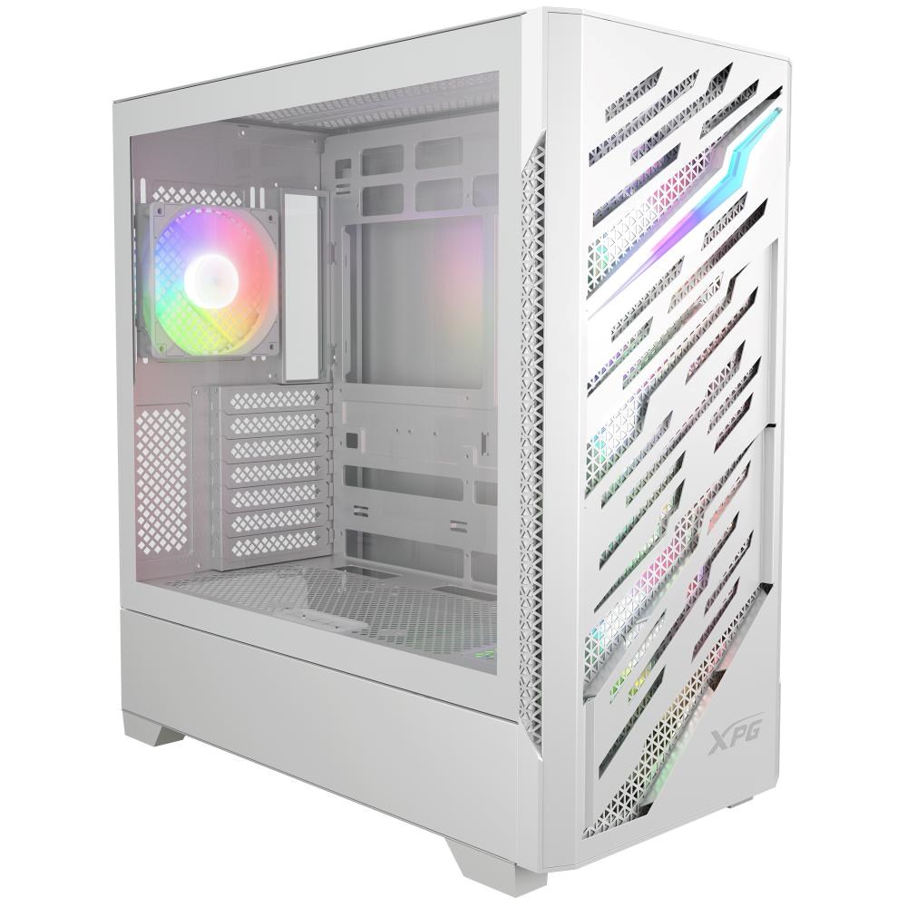 ADATA XPG case STARKER AIR BTF Mid-Tower,  bez zdroje,  4x 120mm ARGB,  Bílá0 
