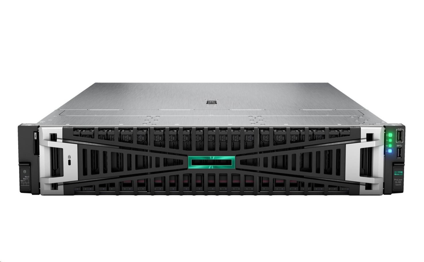 HPE PL DL385g11 AMD EPYC 9015 (3.6/ 8C) 2x32G (P64985) 2x480G MR408i-o 2x1000W 8SFF 2p10GT Smart Choice0 