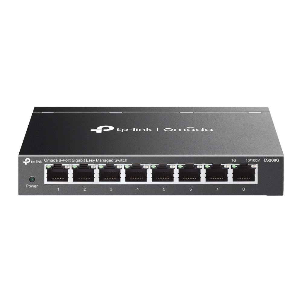 TP-Link OMADA switch ES208G (8xGbE,fanless)0 