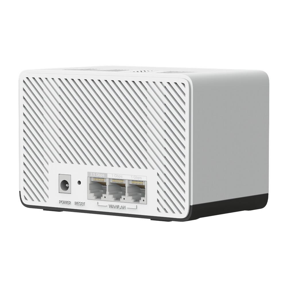MERCUSYS Halo H27BE(3-pack) WiFi7 Mesh (BE3600, 2, 4GHz/ 5GHz, 1x2, 5GbELAN/ WAN, 2xGbELAN/ WAN)2 