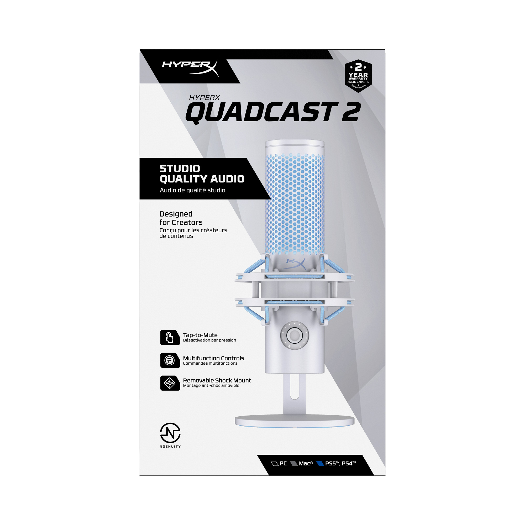 HyperX QuadCast 2 FRS Mic24 