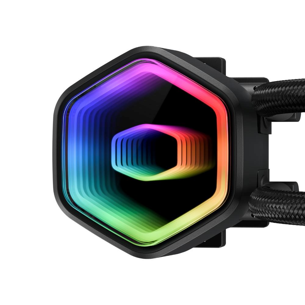 Cooler Master vodní chladič MasterLiquid 360 Core II,  3x120mm,  LGA1851,  AM5,  černá3 
