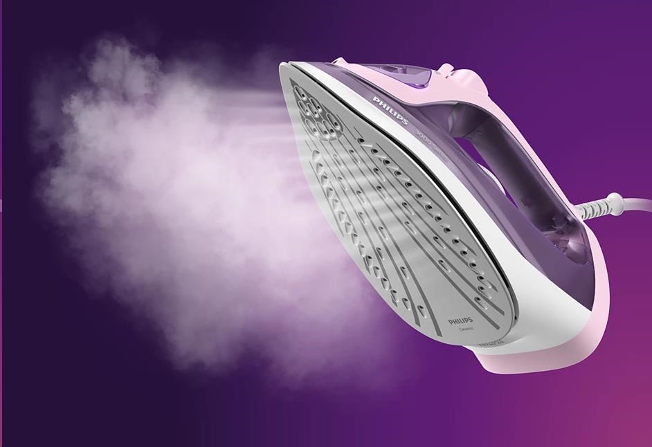 Philips 3000 Series DST3020/ 30 napařovací žehlička,  2200 W,  keramická žehlicí plocha,  fialová1 