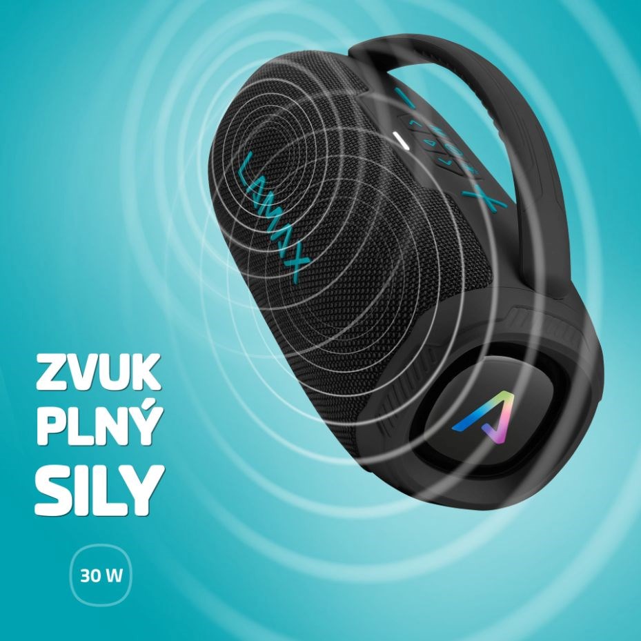 LAMAX PartyGo1 Mini - přenosný reproduktor - Poškozený obal (Komplet)1 