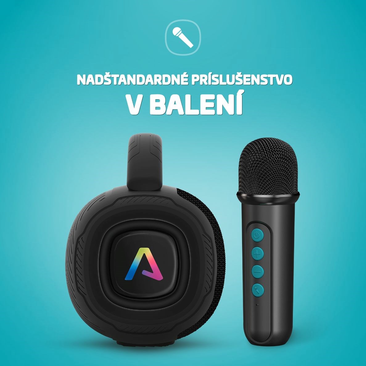 LAMAX PartyGo1 Mini - přenosný reproduktor - Poškozený obal (Komplet)2 