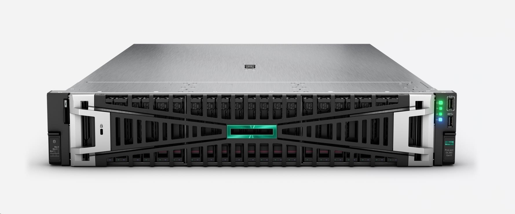 HPE PL DL380g11 4510 (2.4G/ 12C) 2x32G (p64706) 2x480G 8SFF MR408i-o 2x1000W 4p1To Smart Choice5 