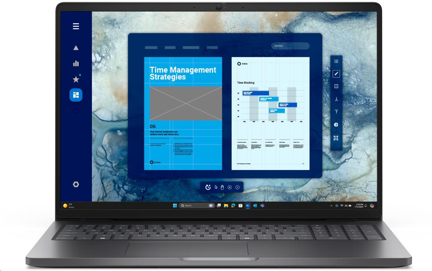 DELL NTB Pro 16 PC16250/ i5-120U/ 16GB/ 512SSD/ 16