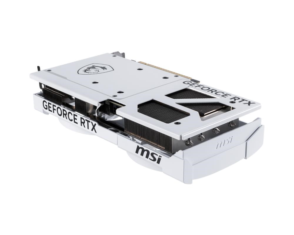 MSI VGA NVIDIA GeForce RTX 5070 12G VENTUS 2X OC WHITE,  RTX 5070,  12GB GDDR7,  3xDP,  1xHDMI2 