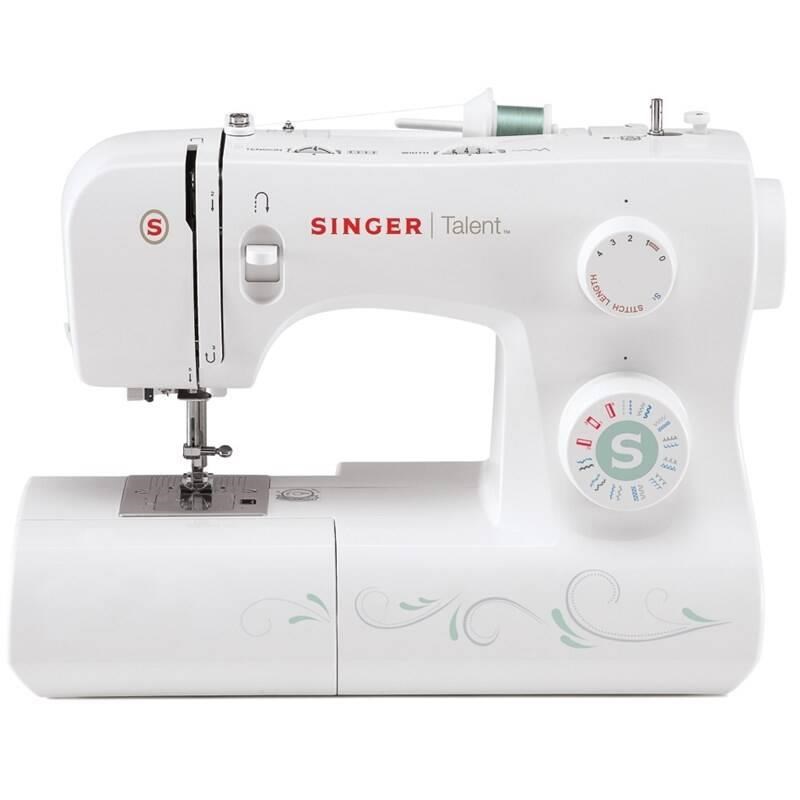 Singer Talent SMC 3321/00 šicí stroj, 21 druhů stehů, automatický navlékač nitě, LED osvětlení, zpětný chod0 