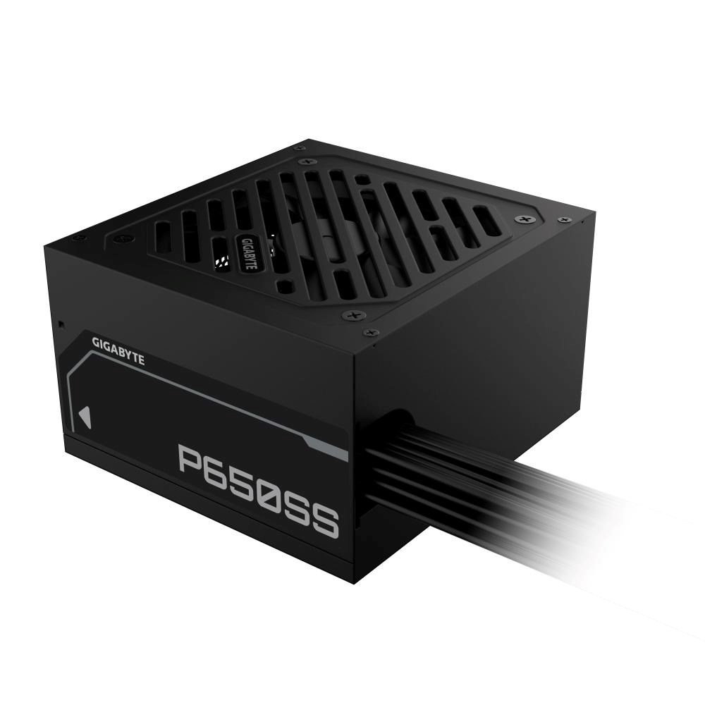 GIGABYTE zdroj P650SS,  650W,  80+ Silver,  120mm,  ATX 3.0,  černá1 