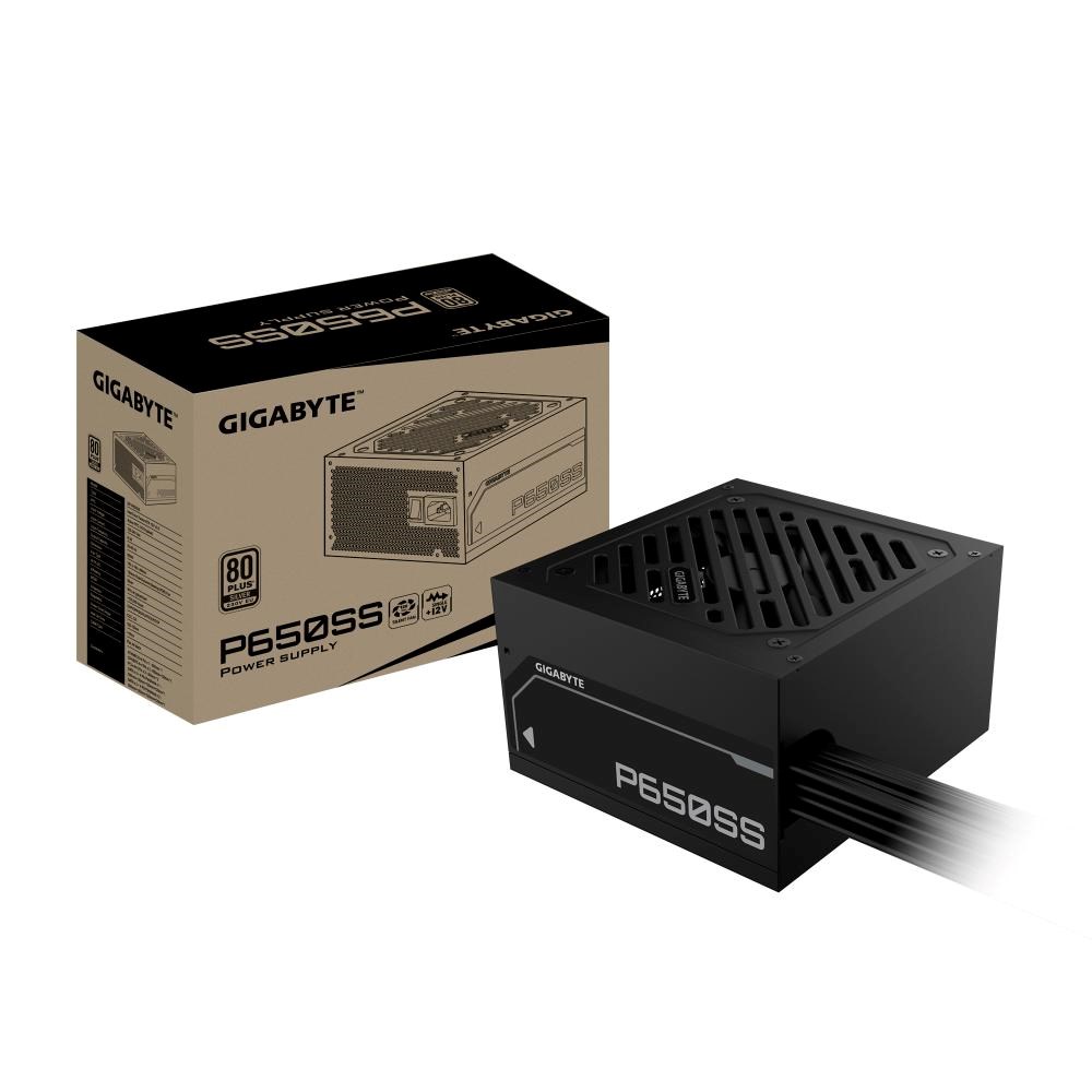 GIGABYTE zdroj P650SS,  650W,  80+ Silver,  120mm,  ATX 3.0,  černá2 