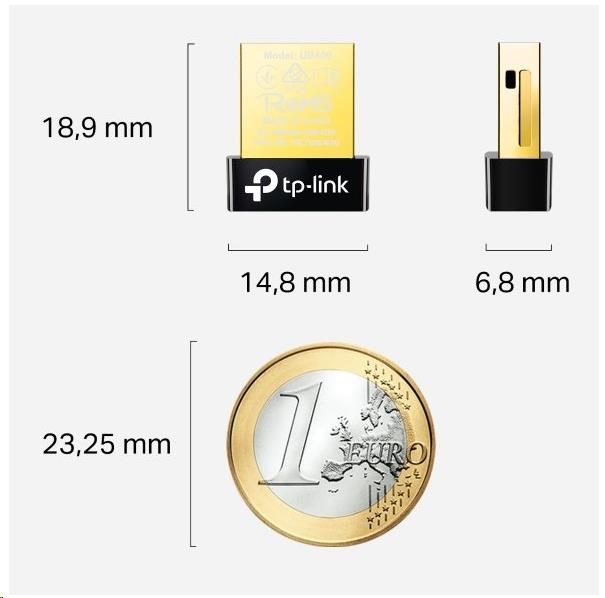 BAZAR - TP-Link UB400 Bluetooth Nano USB Adaptér (Bluetooth 4.0,  USB2.0) - rozbaleno4 