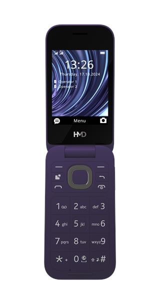 HMD Nokia 2660 Flip Dual SIM,  4G,  fialová (2025),  (CZ,  SK,  HU)0 
