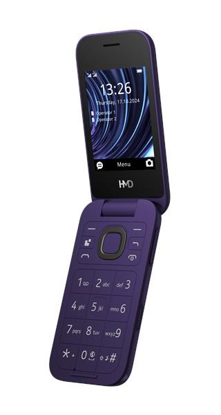 HMD Nokia 2660 Flip Dual SIM,  4G,  fialová (2025),  (CZ,  SK,  HU)4 