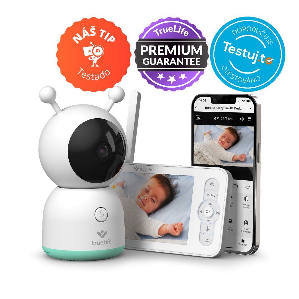 TrueLife NannyCam R7 Dual Smart (USB-C) - digitální video chůvička0 