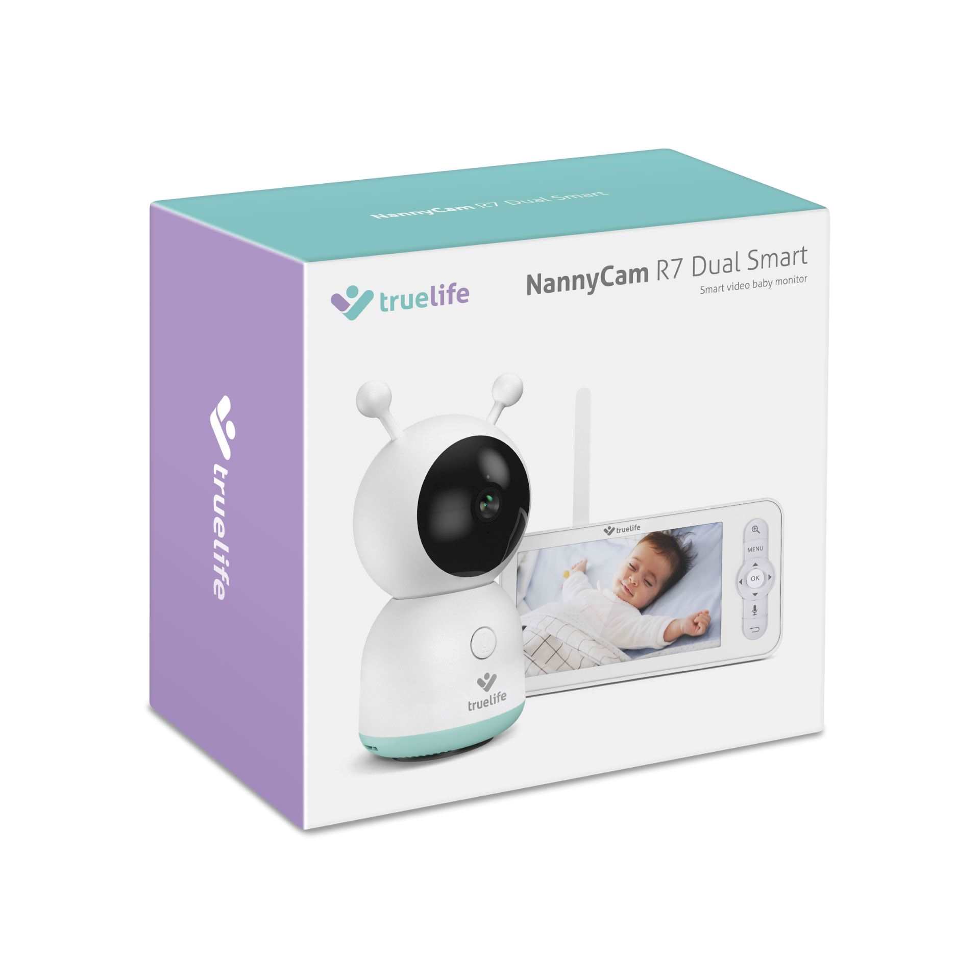 TrueLife NannyCam R7 Dual Smart (USB-C) - digitální video chůvička21 