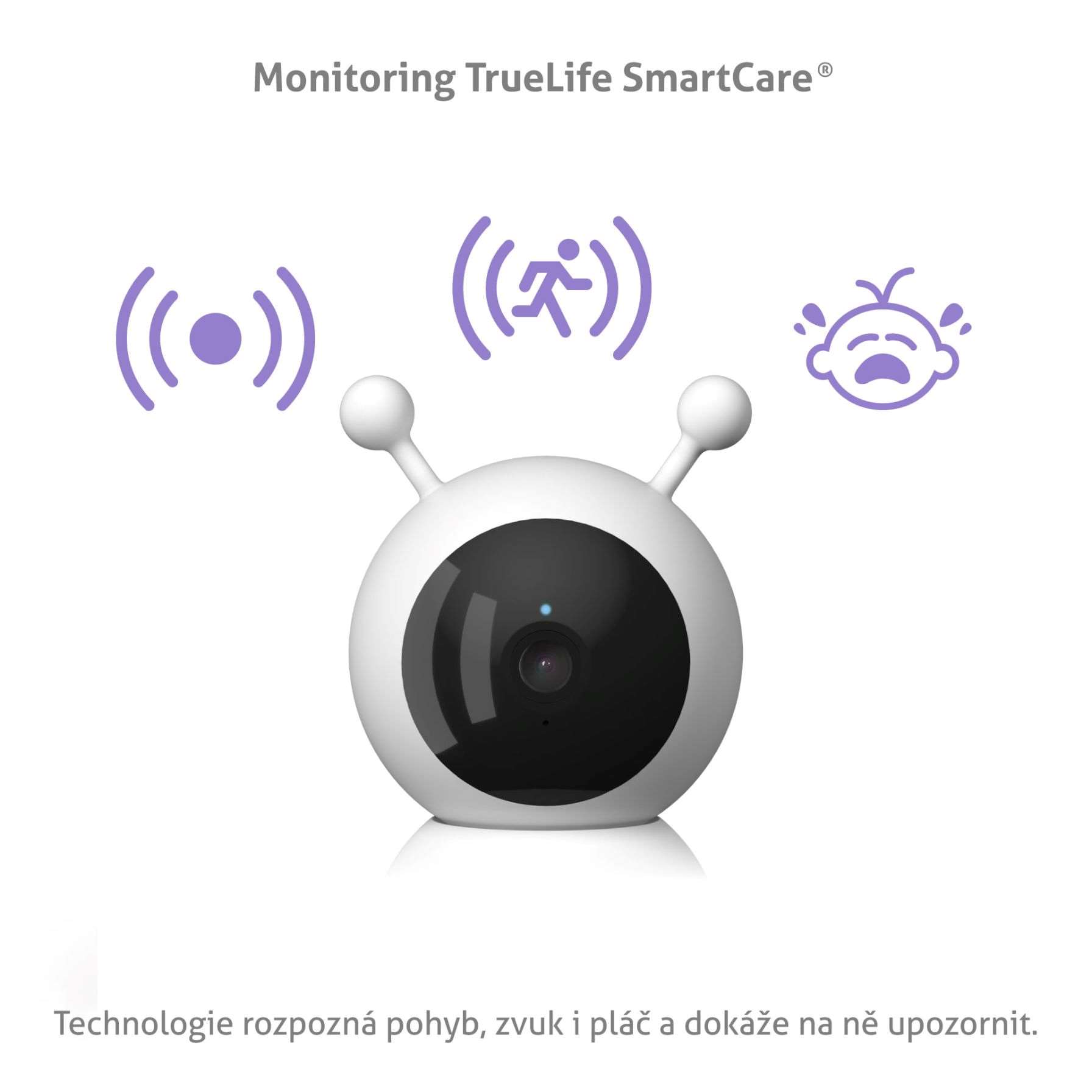 TrueLife NannyCam R7 Dual Smart (USB-C) - digitální video chůvička6 