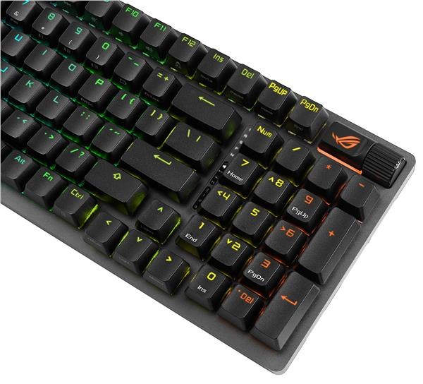 ASUS klávesnice ROG Strix Scope II 96 Wireless (ROG NX Snow) - CZ/ SK8 