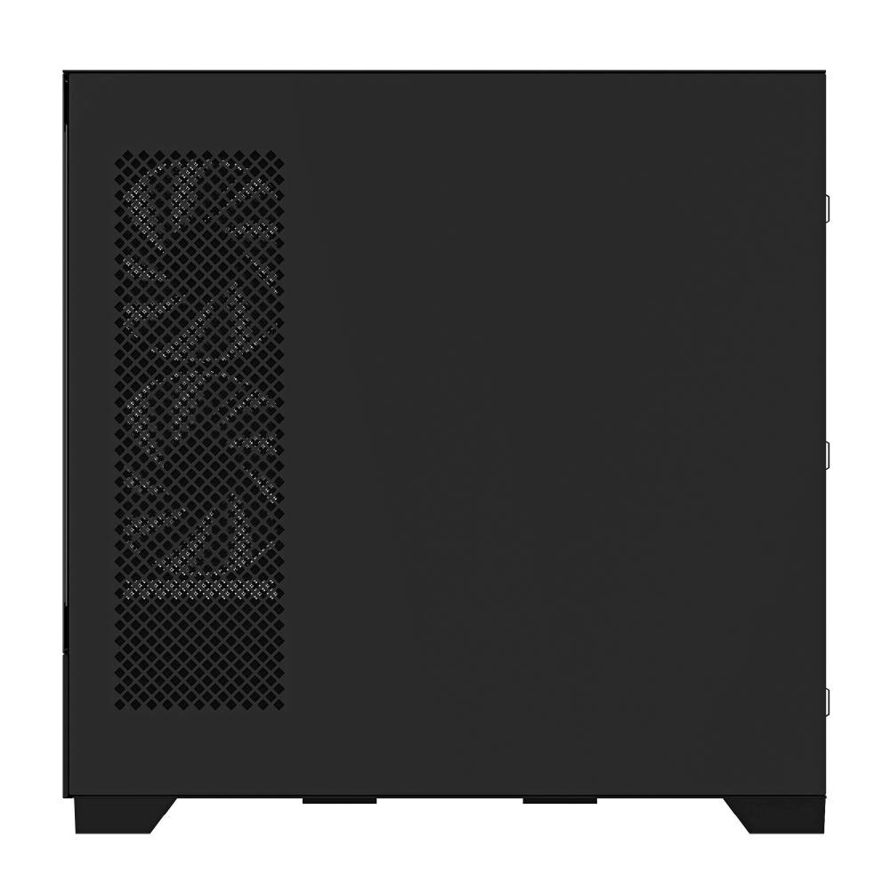 GIGABYTE case GB-C201P,  Mid tower,  2xUSB 3.0,  3x 120mm ARGB Fan,  černá5 