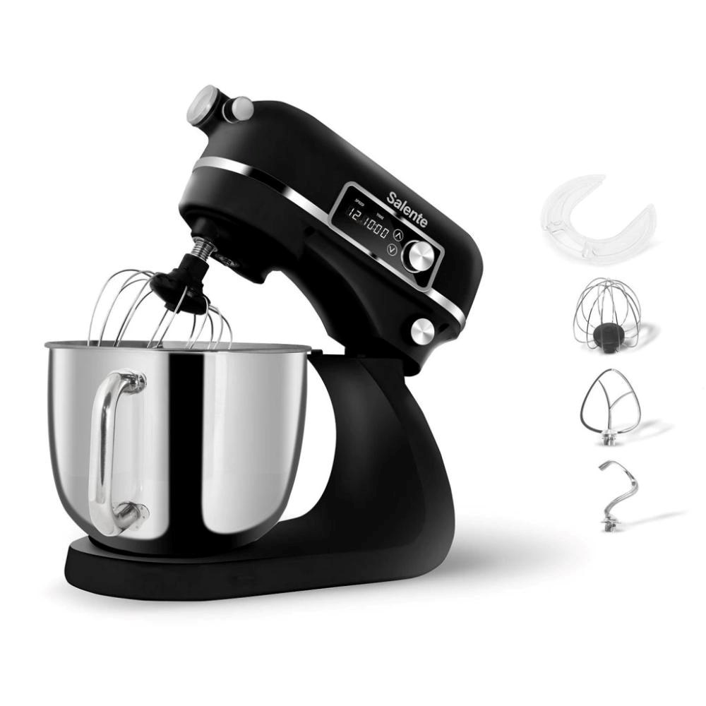 Salente DigiChef2, kuchyňský robot, mísa 6 litrů, celokovový, digitální displej, černý0 