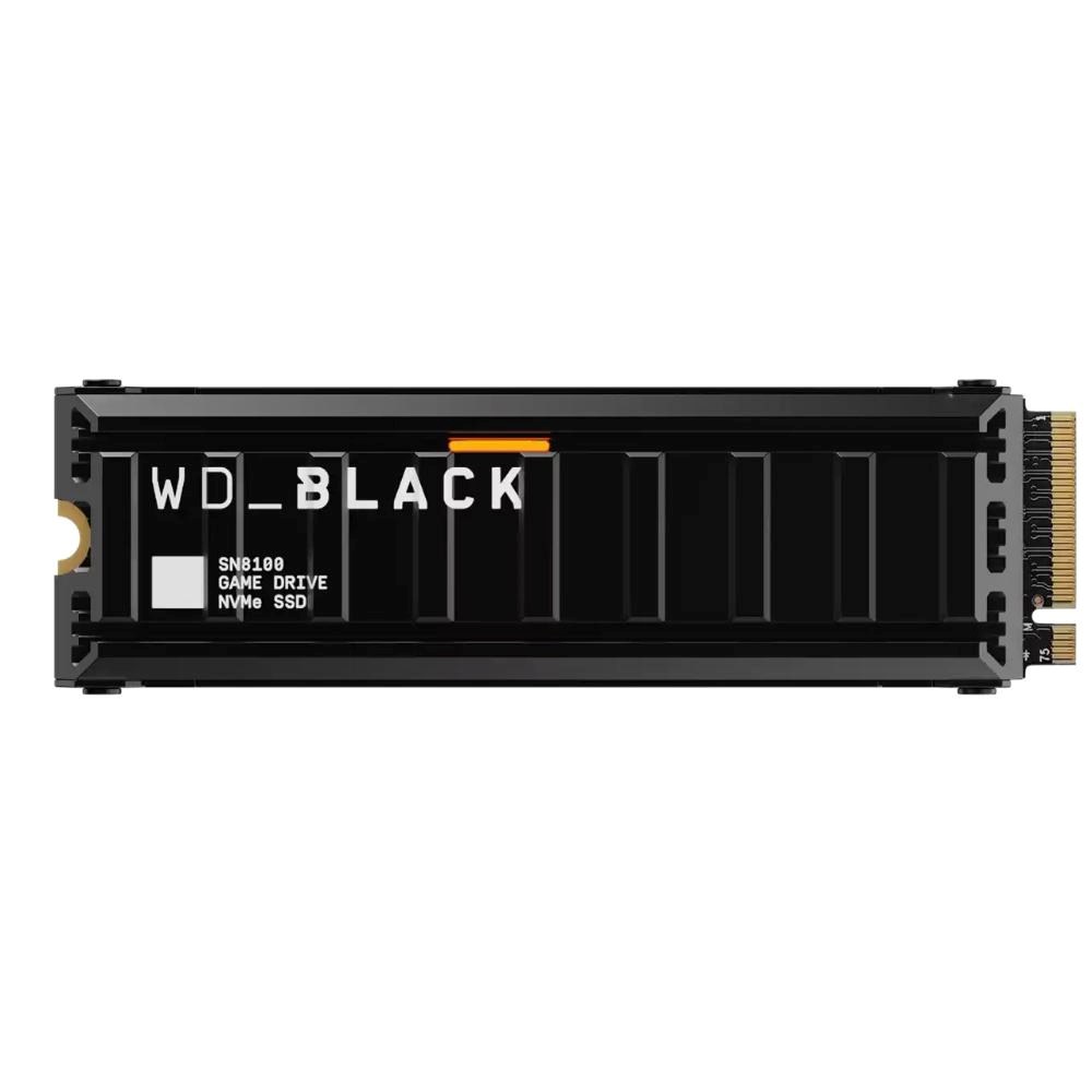 WD BLACK SSD NVMe 4TB PCIe SN8100, Gen5, (R:14900, W:14000MB s), Heatsink0 