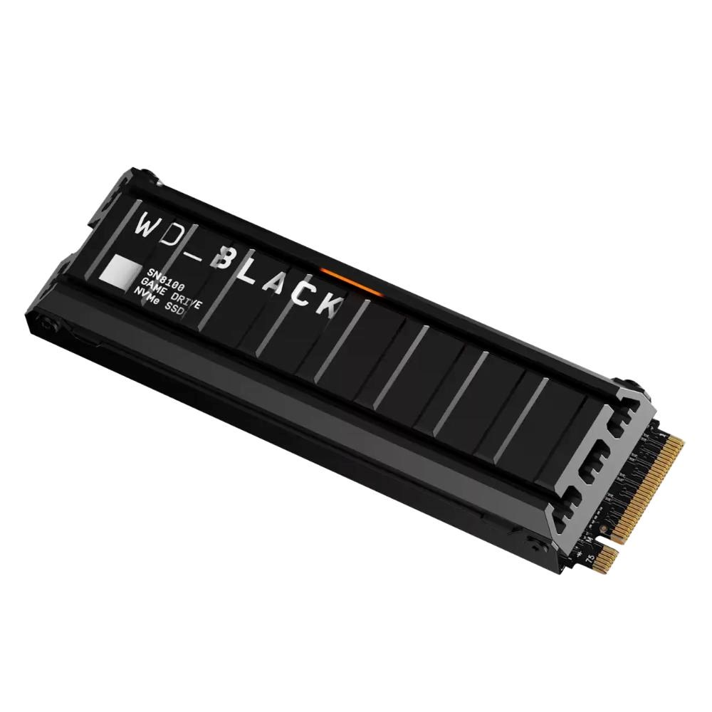 WD BLACK SSD NVMe 4TB PCIe SN8100, Gen5, (R:14900, W:14000MB s), Heatsink1 