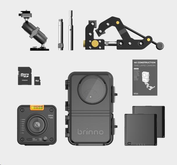 Brinno BCC5000 4K Construction Camera Bundle - Časosběrná kamera5 