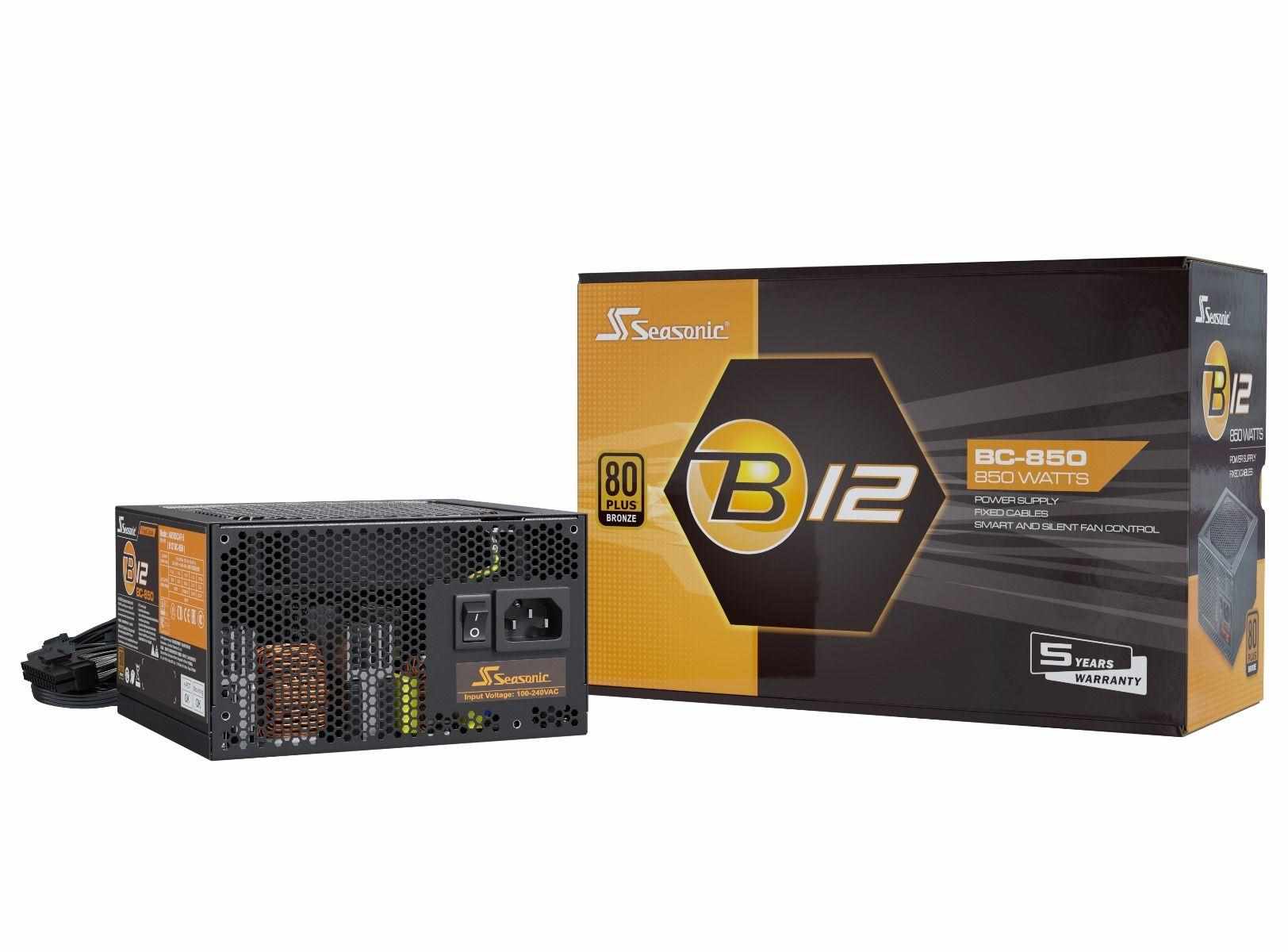 Napájací zdroj SEASONIC 850W BC-850,  B120 