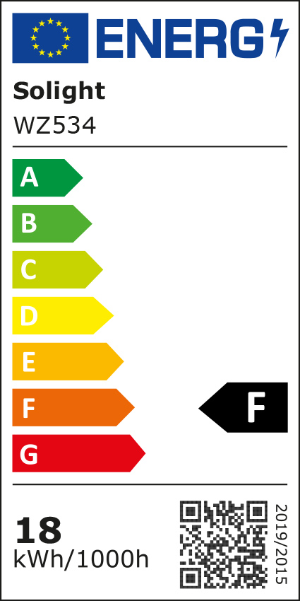 Solight LED žárovka,  klasický tvar,  18W,  E27,  4000K,  270°,  1710lm2 