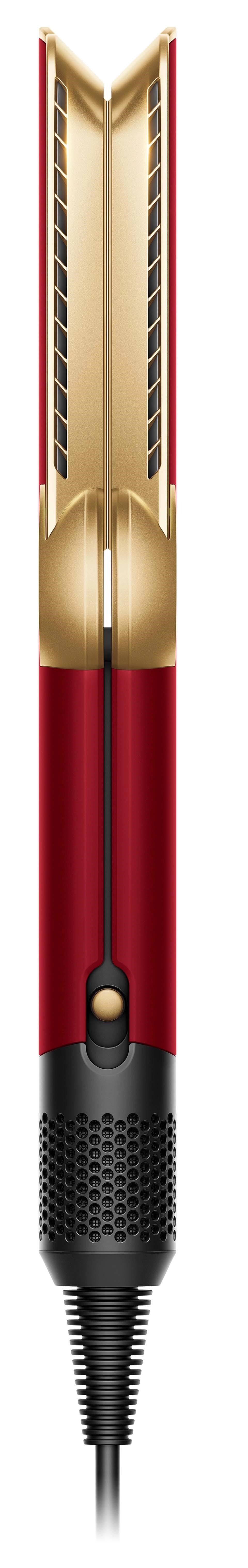 BAZAR - Dyson Airstrait HT01 žehlička na vlasy, LCD displej, Hyperdymium™ motor, red velvet/gold - poškozený obal2 