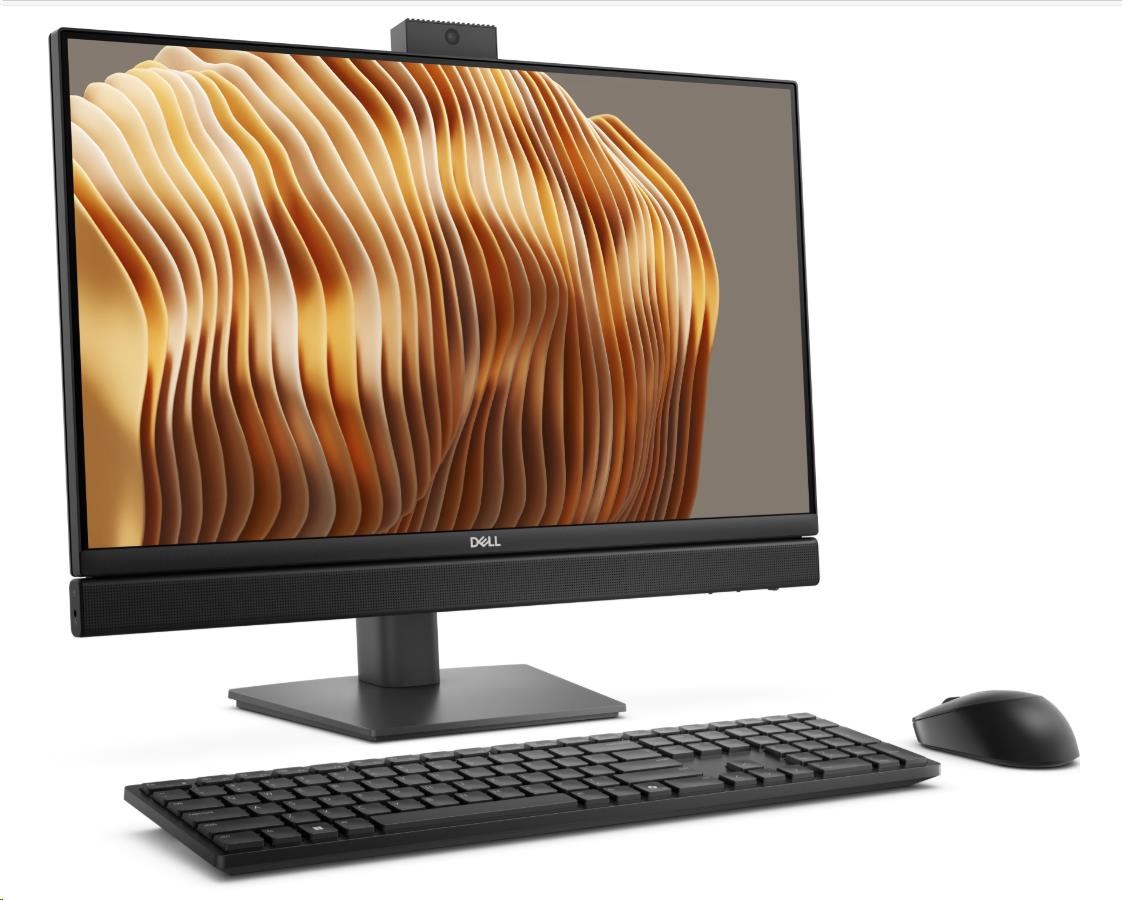 DELL PC AiO Pro 24 All-in-One QC24251/ TPM/ U5-235T/ 16GB/ 512SSD/ Non-touch/ Integrated/ 130W/ WLAN/ Kb&Mse/ W11 Pro/ 3Y PS NBD2 