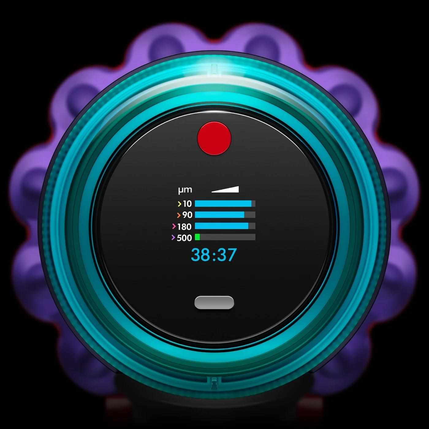 BAZAR - Dyson Gen5detect Absolute vysavač tyčový vysavač,  akumulátorový,  660 W,  HEPA filtr - použito,  opraveno7 