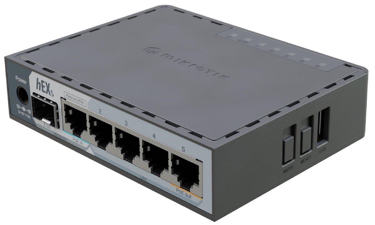 MikroTik RouterBOARD E60iUGS,  hEX S1 