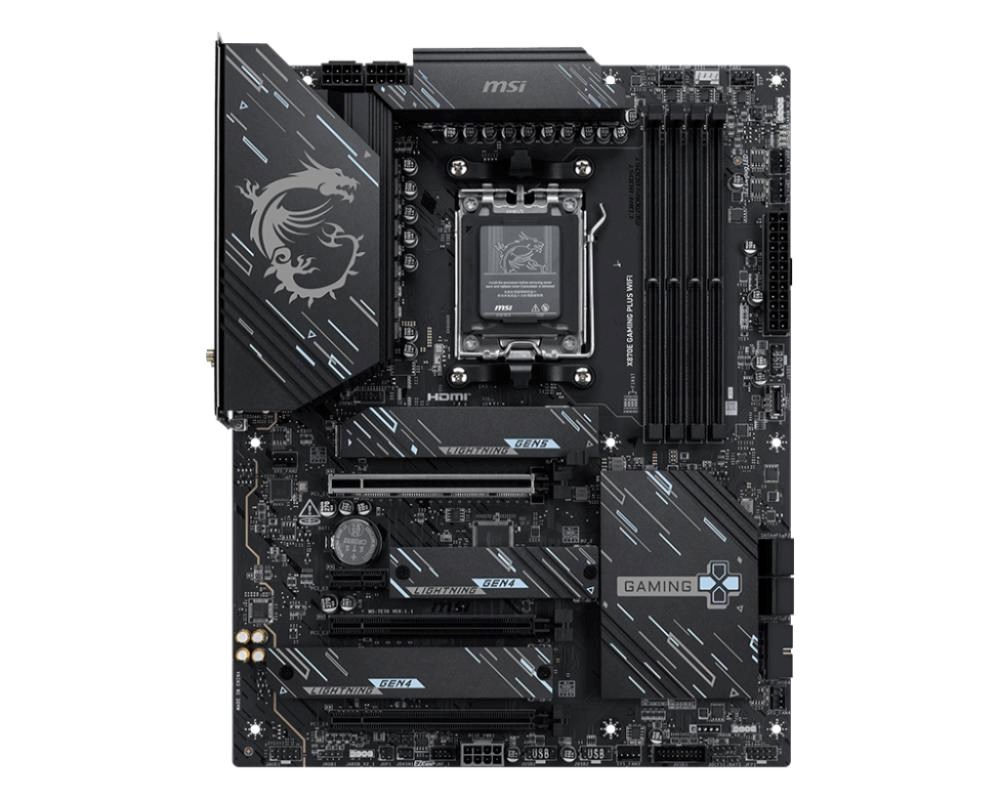 MSI MB Sc AM5 X870E GAMING PLUS WIFI,  AMD X870E,  4xDDR5,  1xHDMI,  1xUSB4,  WI-FI1 