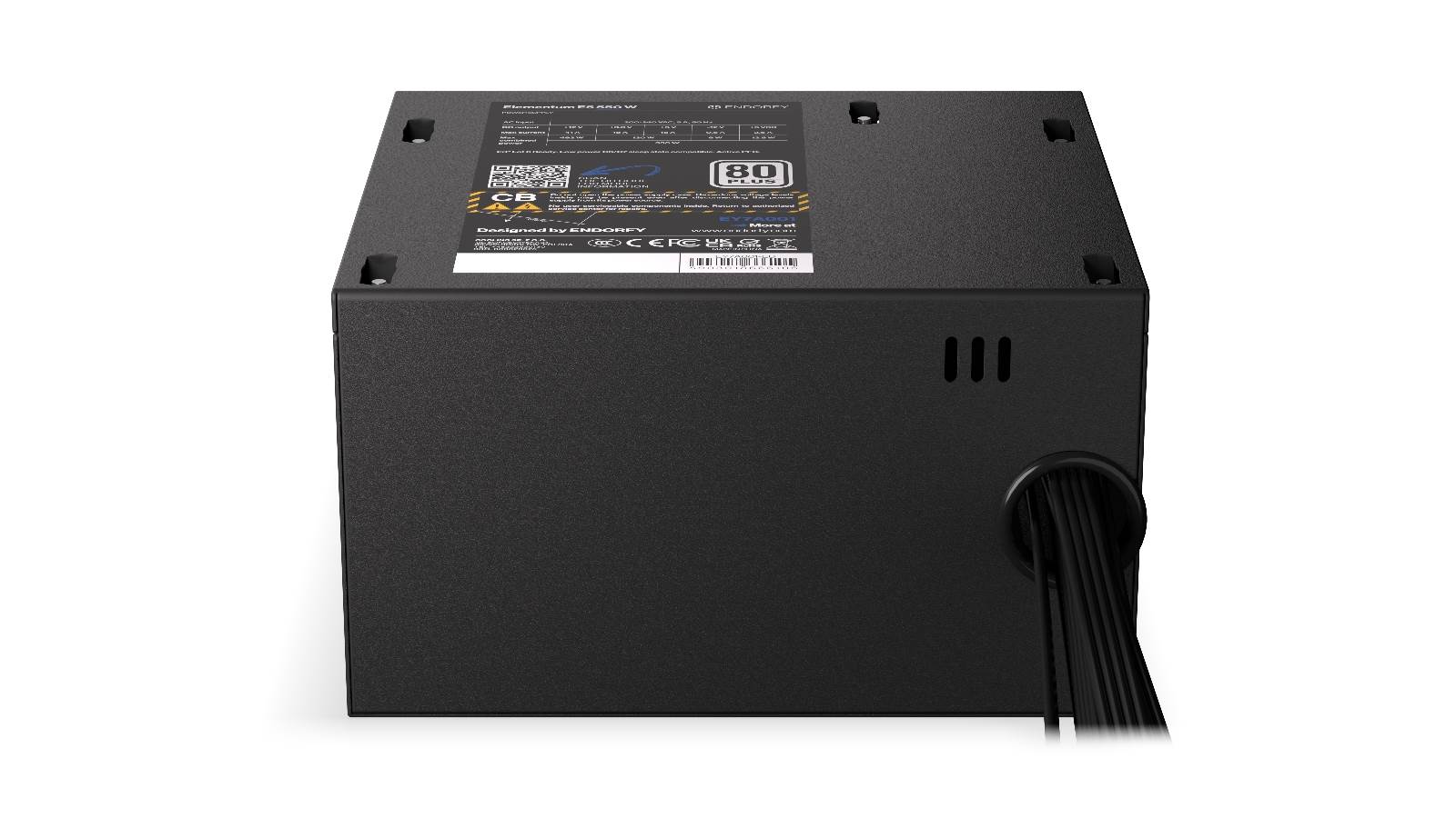 ENDORFY Zdroj Elementum E5 550W,  120mm,  80 Plus4 