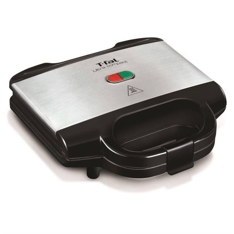 Tefal Ultracompact SM155212 sendvičovač,  700 W. nepřilnavý povrch,  zámková západka0 
