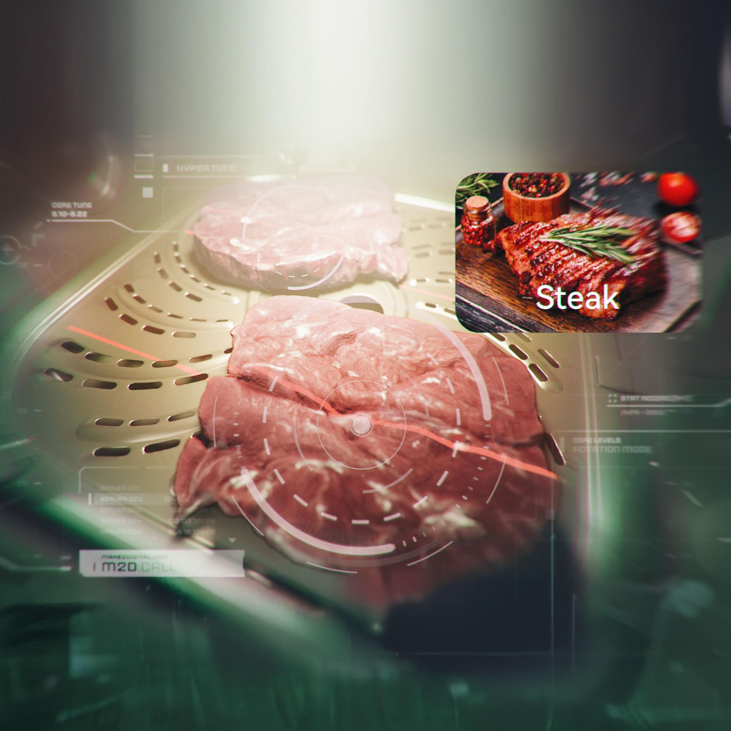 Rohnson InnoFry AI chytrá horkovzdušná fritéza,  1800 W,  Wi-Fi,  objem 8 l,  TFT displej,  černá12 