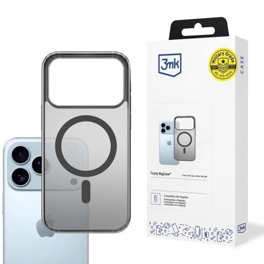3mk ochranný kryt Frosty MagCase Black pro Apple iPhone 17 Pro Max0 
