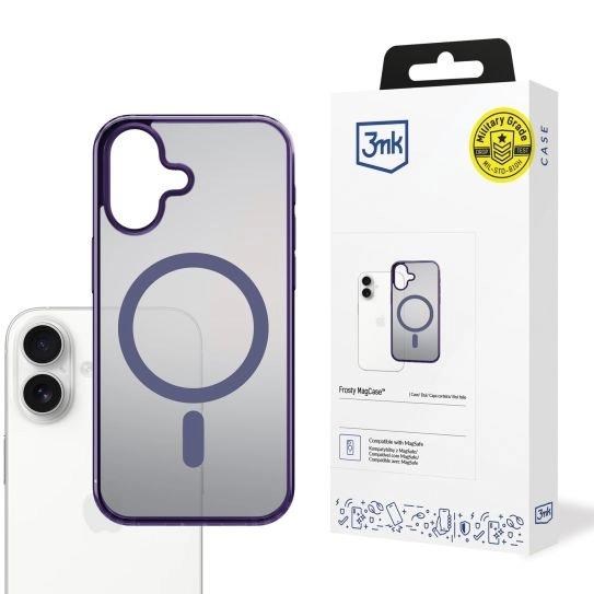 3mk ochranný kryt Frosty MagCase Purple pro Apple iPhone 170 